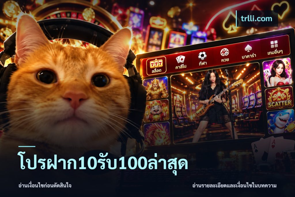 โปรฝาก10รับ100ล่าสุด