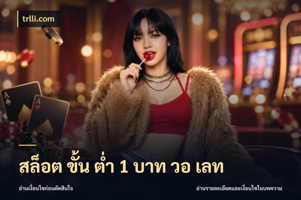 สล็อต ขั้น ต่ํา 1 บาท วอ เลท trlli.com จำนวนเริ่มต้นกับรายละเอียดที่สายเกมสนใจ