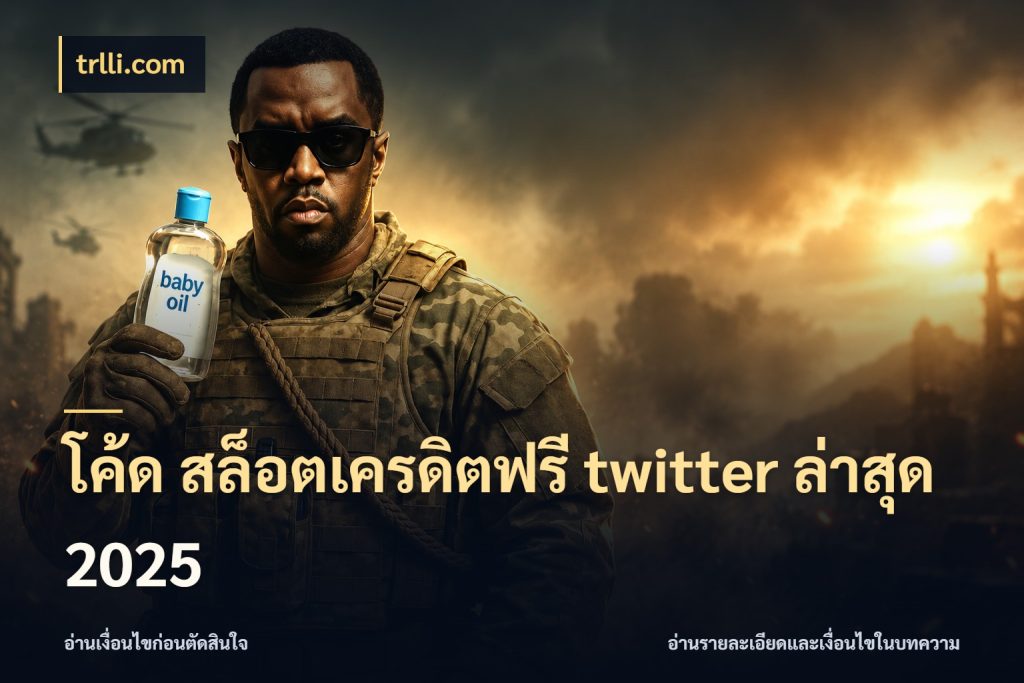 โค้ด สล็อตเครดิตฟรี twitter ล่าสุด 2025 เครดิตแต่ละรูปแบบมีมุมไหนให้ดู สไตล์ trlli.com