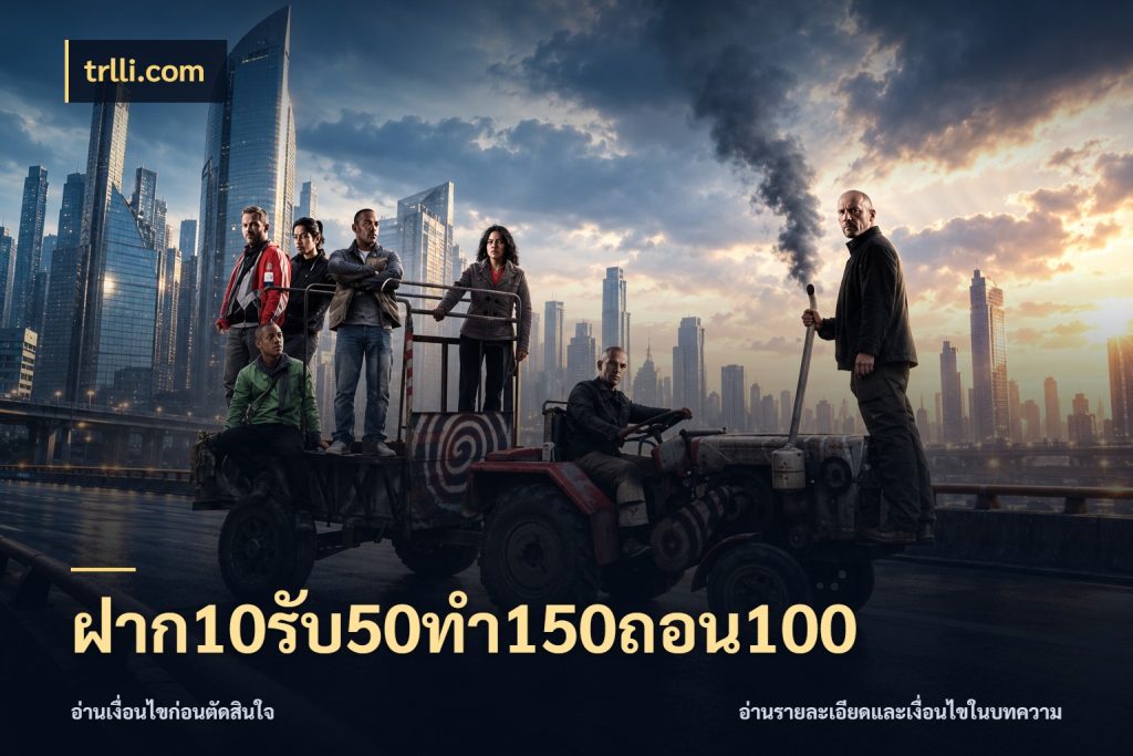 ฝาก10รับ50ทํา150ถอน100 โปรยอดรับที่สายเกมสนใจ ในมุม trlli.com