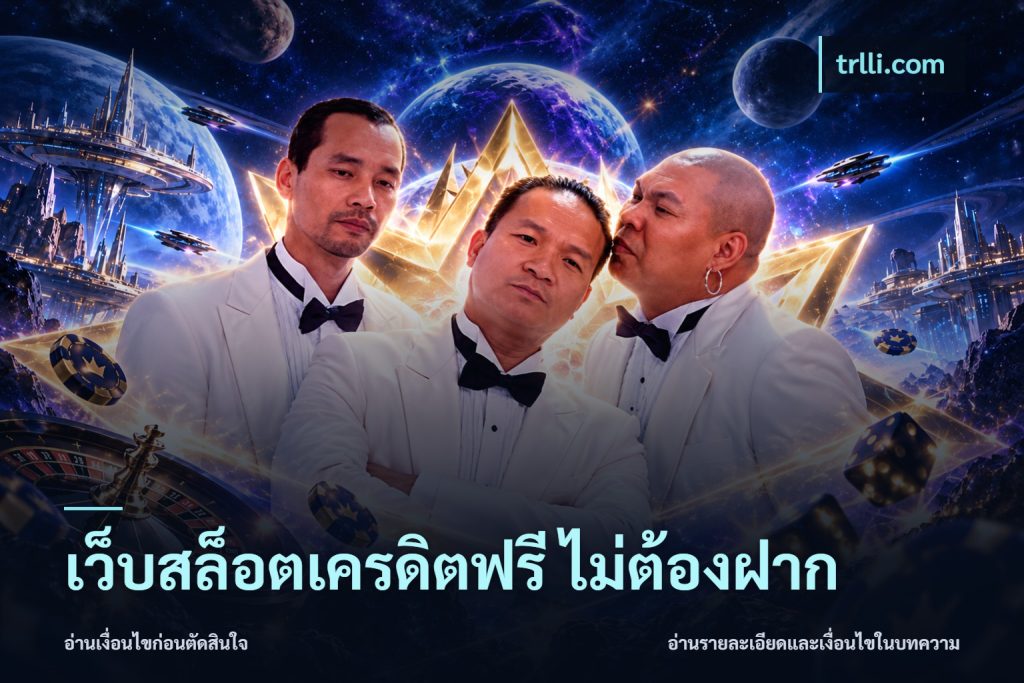 เว็บสล็อตเครดิตฟรี ไม่ต้องฝาก