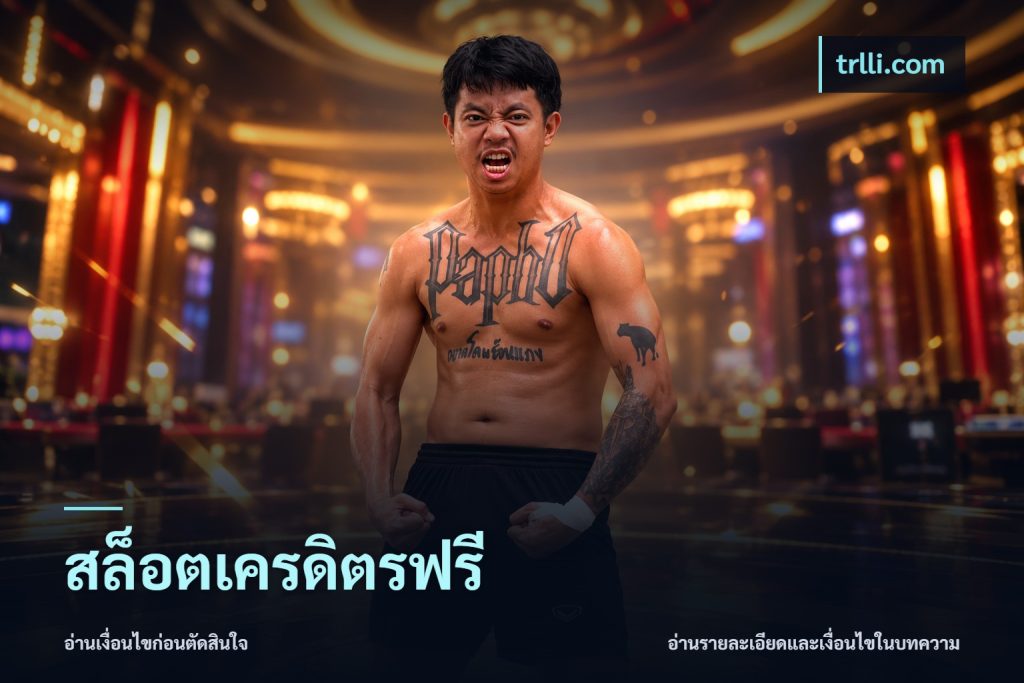 สล็อตเครดิตรฟรี