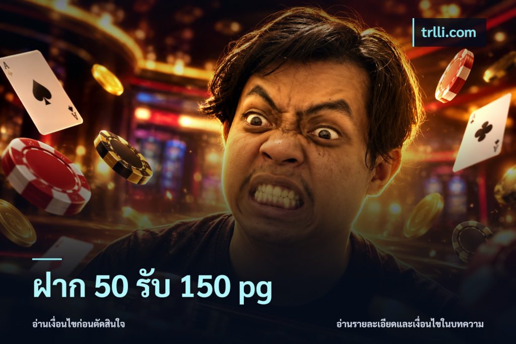 ฝาก 50 รับ 150 pg
