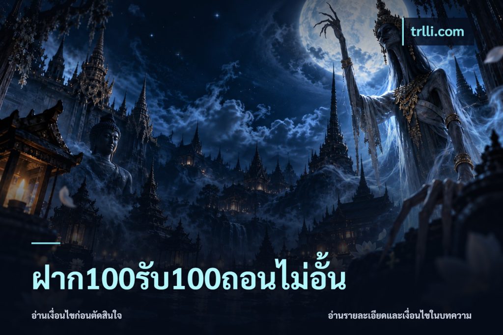 ฝาก100รับ100ถอนไม่อั้น
