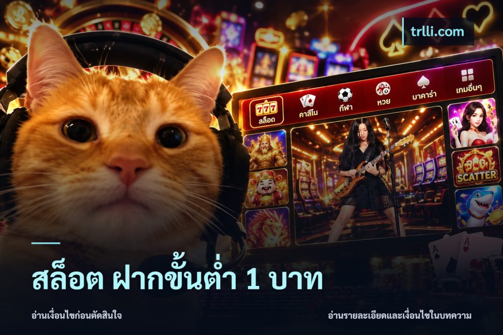 สล็อต ฝากขั้นต่ำ 1 บาท