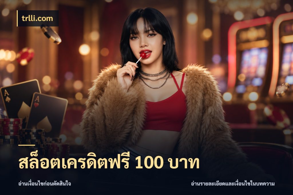 สล็อตเครดิตฟรี 100 บาท เครดิตแต่ละรูปแบบมีมุมไหนให้ดู ในมุม trlli.com