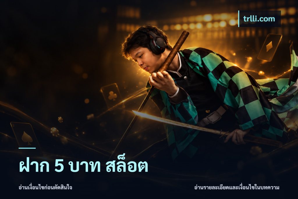 ฝาก 5 บาท สล็อต