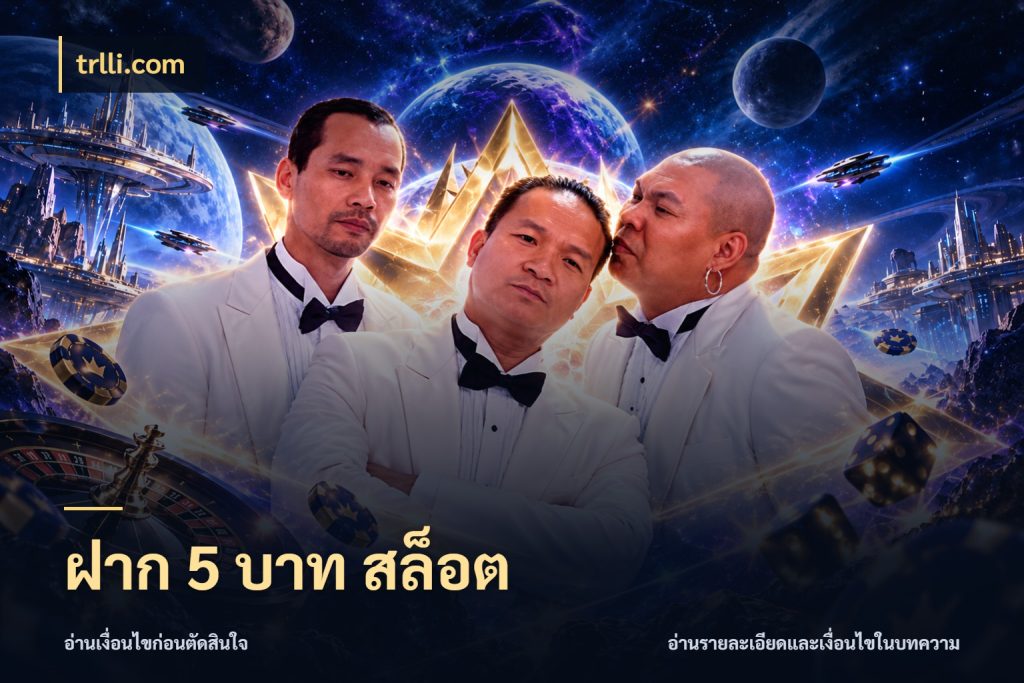 ฝาก 5 บาท สล็อต รู้จักจำนวนแต่ละแบบก่อนเลือกเกม กับ trlli.com