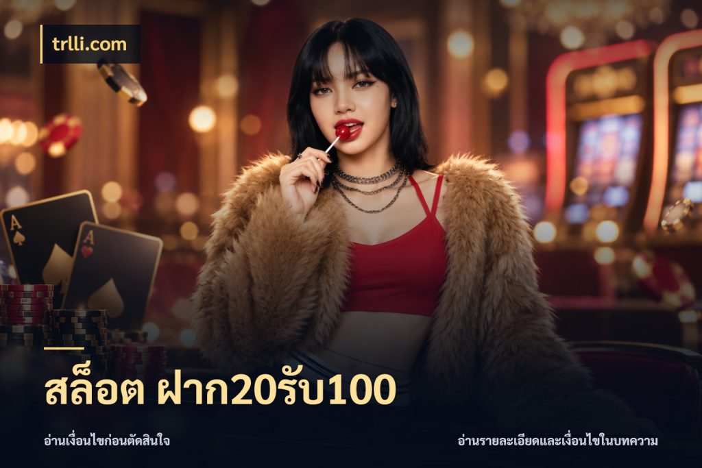 สล็อต ฝาก20รับ100 สายโบนัสเลือกจังหวะสนุกได้อย่างไร สไตล์ trlli.com