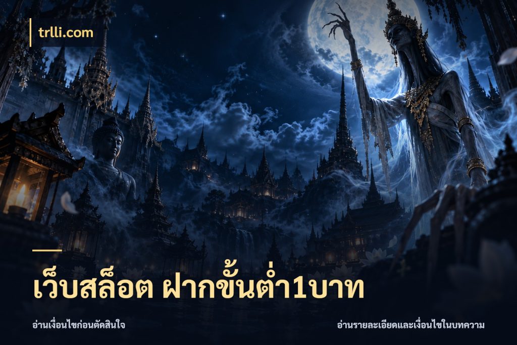 เว็บสล็อต ฝากขั้นต่ำ1บาท เกมที่ชอบในขอบเขตเงินของตัวเอง สไตล์ trlli.com