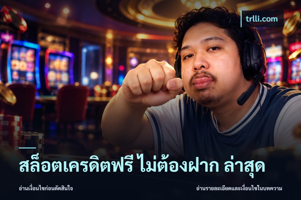 สล็อตเครดิตฟรี ไม่ต้องฝาก ล่าสุด
