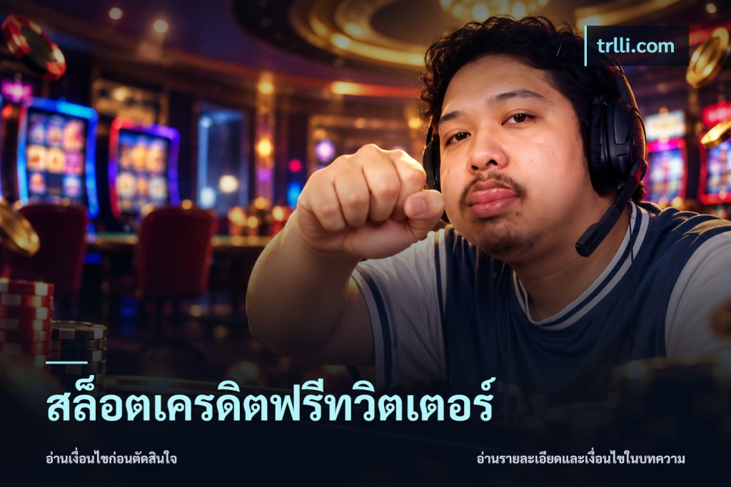 สล็อตเครดิตฟรีทวิตเตอร์