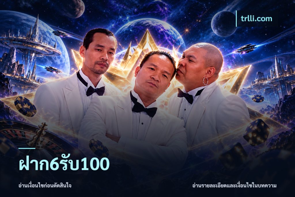 ฝาก6รับ100