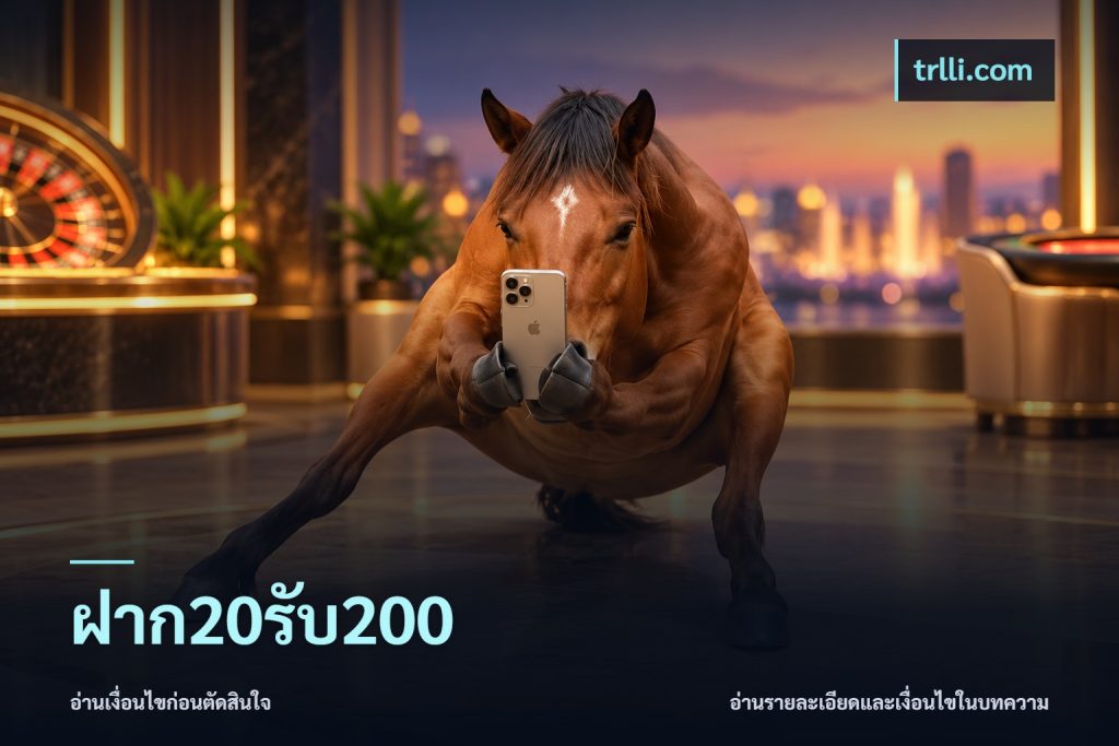 ฝาก20รับ200