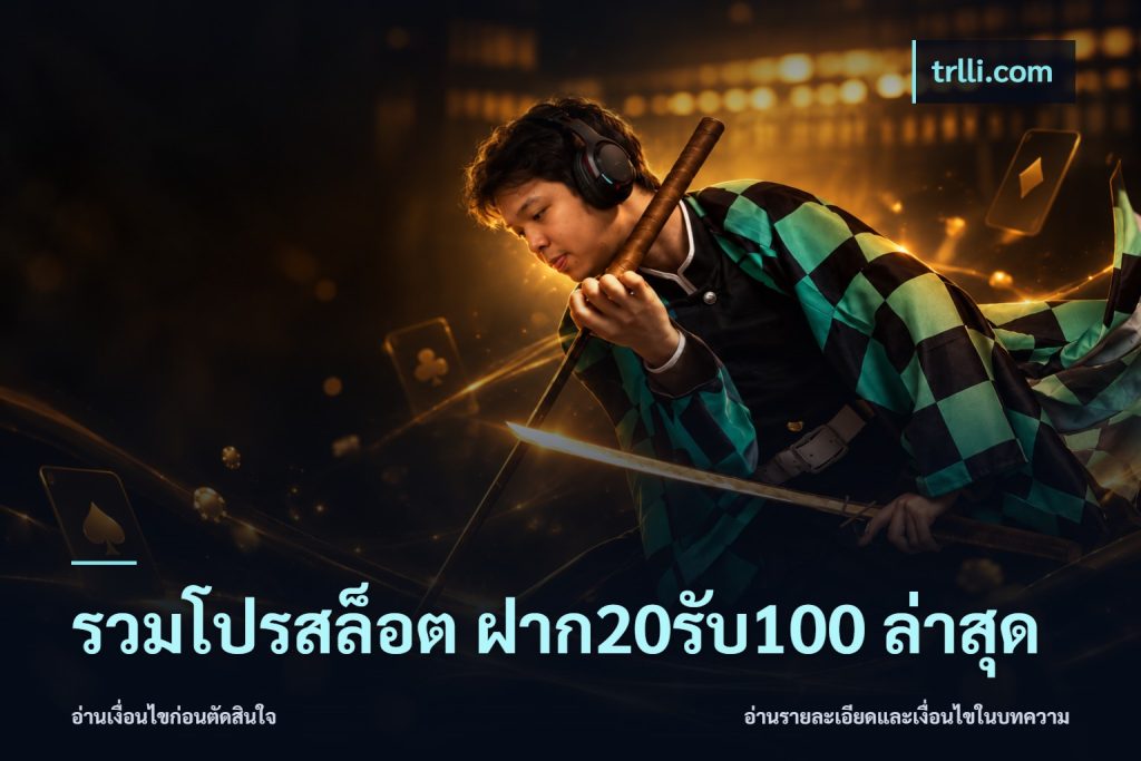 รวมโปรสล็อต ฝาก20รับ100 ล่าสุด