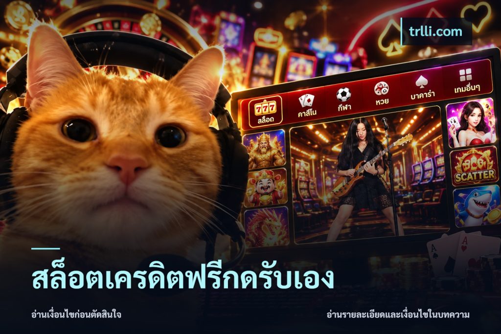 สล็อตเครดิตฟรีกดรับเอง
