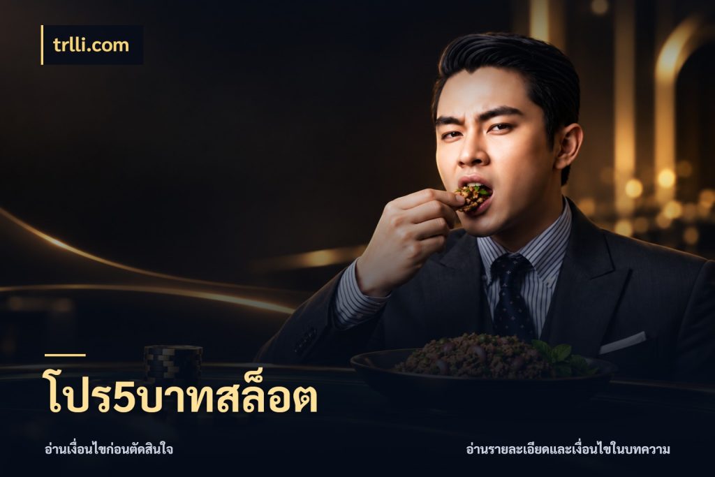 โปร5บาทสล็อต เลือกสไตล์จากยอดและรูปแบบที่ตรงใจ ในมุม trlli.com