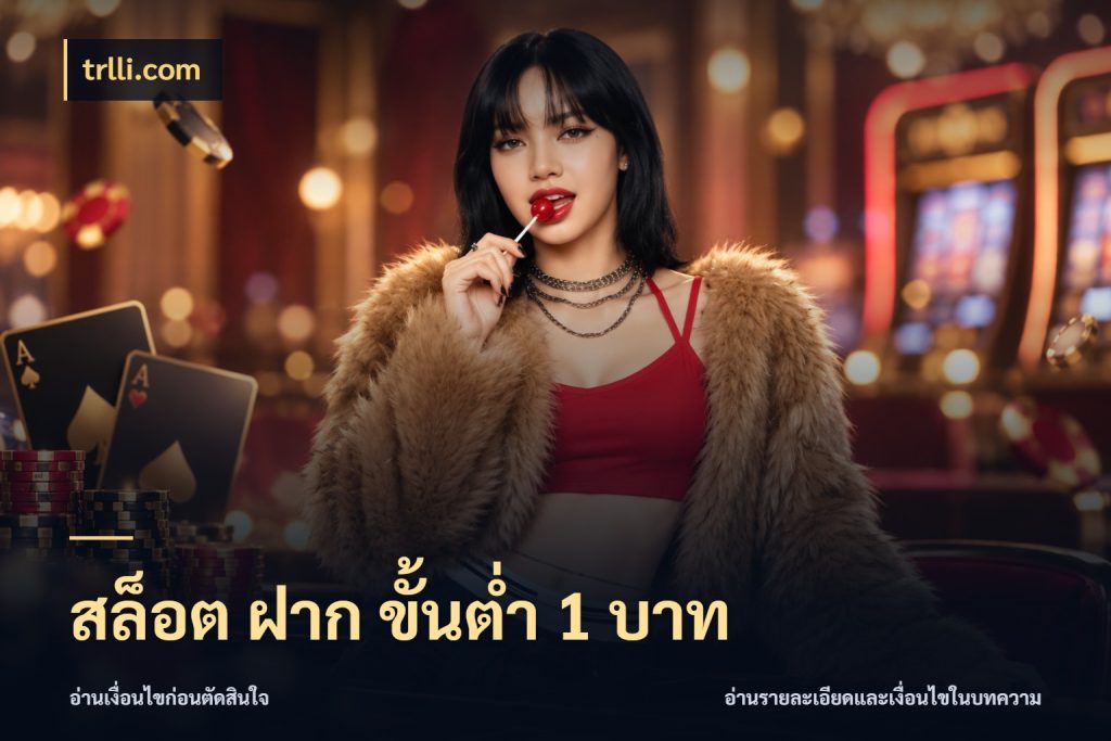 สล็อต ฝาก ขั้นต่ำ 1 บาท จำนวนเริ่มต้นกับรายละเอียดที่สายเกมสนใจ กับ trlli.com