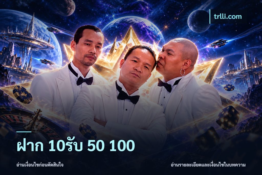 ฝาก 10รับ 50 100