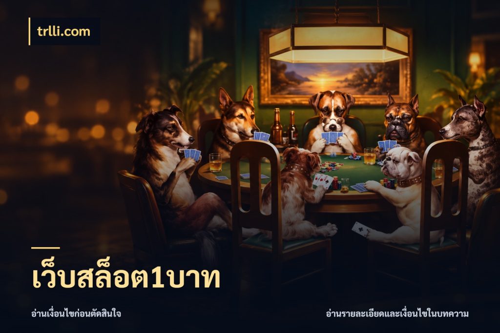 เว็บสล็อต1บาท เงินตั้งต้นกับความสนุกที่คุณกำหนด กับ trlli.com