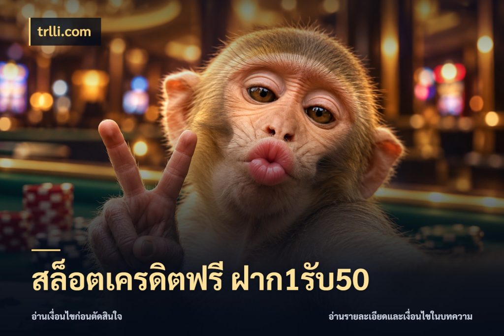 สล็อตเครดิตฟรี ฝาก1รับ50 สีสันของโปรฝากและยอดรับ สไตล์ trlli.com