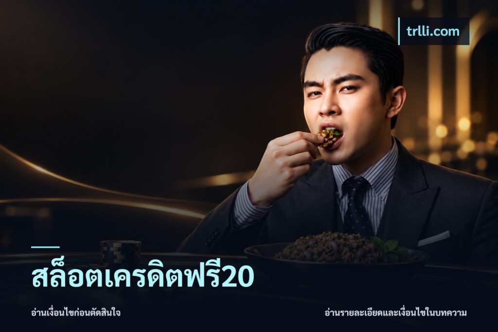 สล็อตเครดิตฟรี20