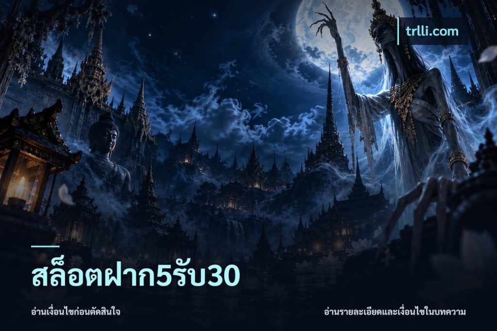สล็อตฝาก5รับ30