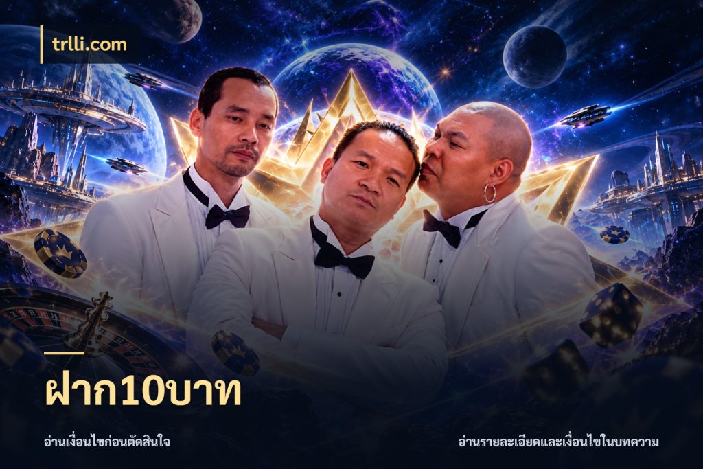 ฝาก10บาท มุมสนุกของคนที่กำหนดขอบเขตตัวเอง กับ trlli.com