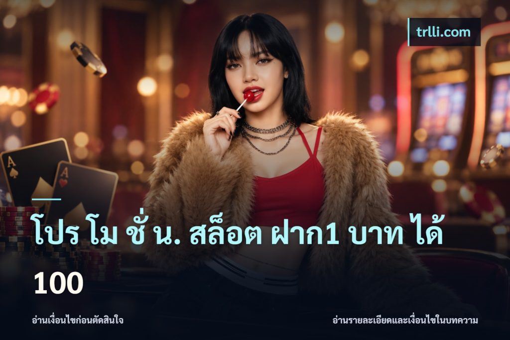 โปร โม ชั่ น. สล็อต ฝาก1 บาท ได้ 100