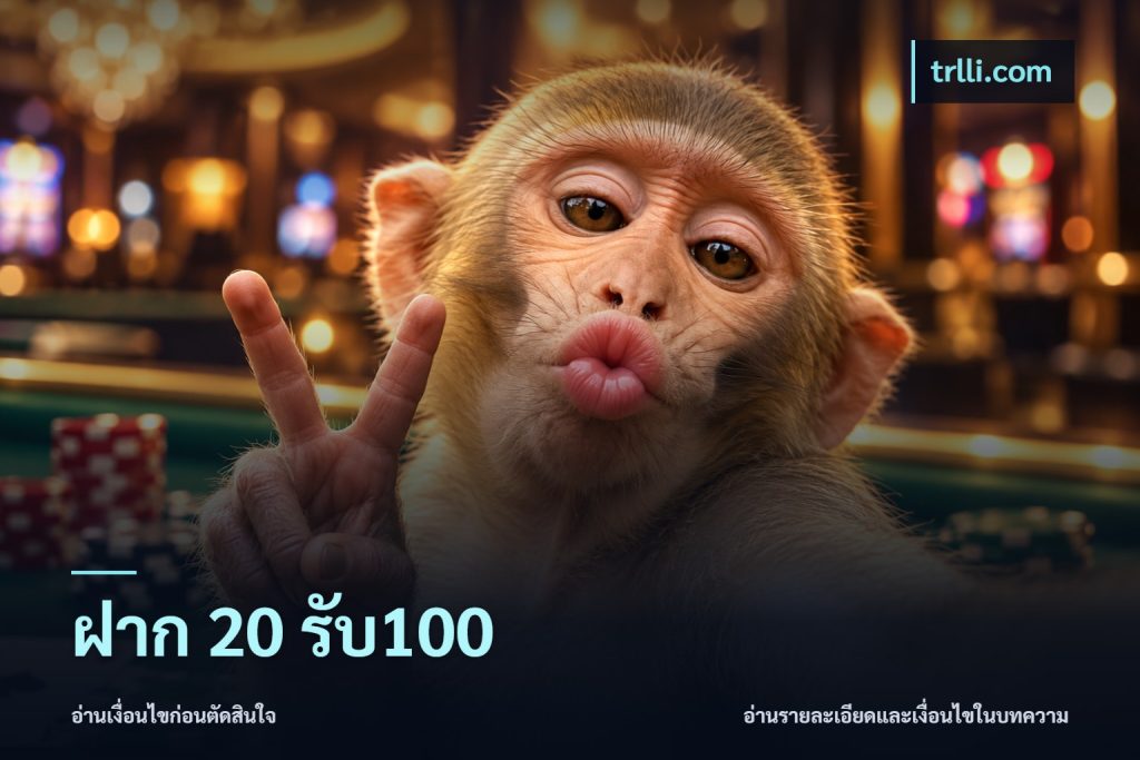 ฝาก 20 รับ100