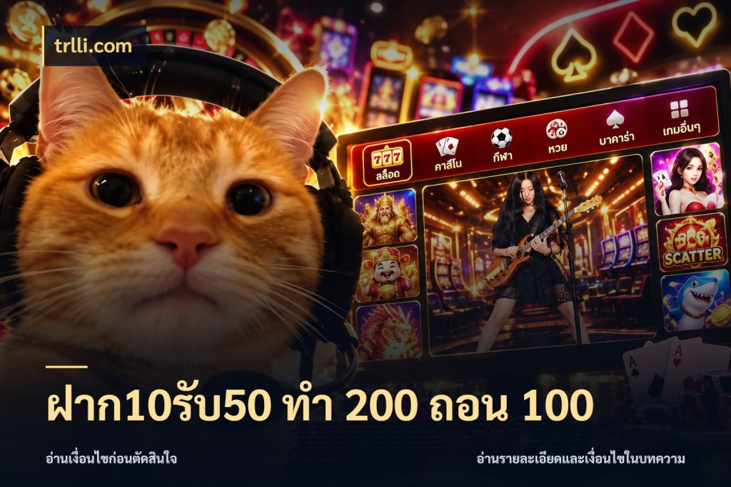 ฝาก10รับ50 ทํา 200 ถอน 100 สนุกกับตัวเลือกโปรในสไตล์ของคุณ ในมุม trlli.com