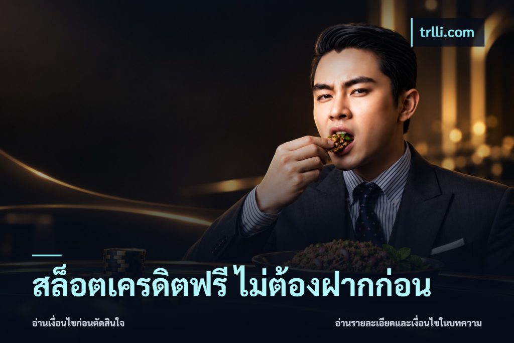 สล็อตเครดิตฟรี ไม่ต้องฝากก่อน