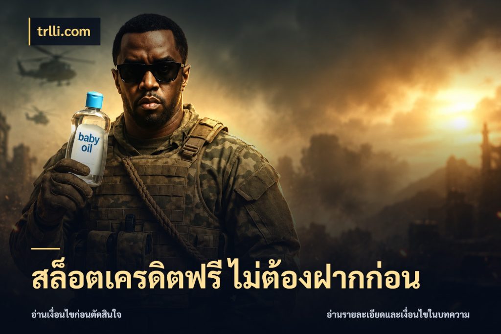สล็อตเครดิตฟรี ไม่ต้องฝากก่อน trlli.com จากชื่อเครดิตฟรีสู่ความสนุกที่เข้าใจได้