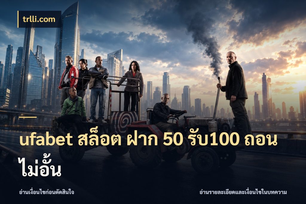ufabet สล็อต ฝาก 50 รับ100 ถอนไม่อั้น จับประเด็นยอดรับก่อนเลือกความสนุก สไตล์ trlli.com