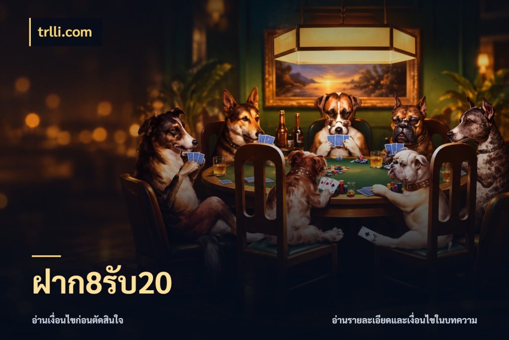 ฝาก8รับ20 โปรกับเกมที่ชอบเลือกให้ตรงสไตล์ กับ trlli.com