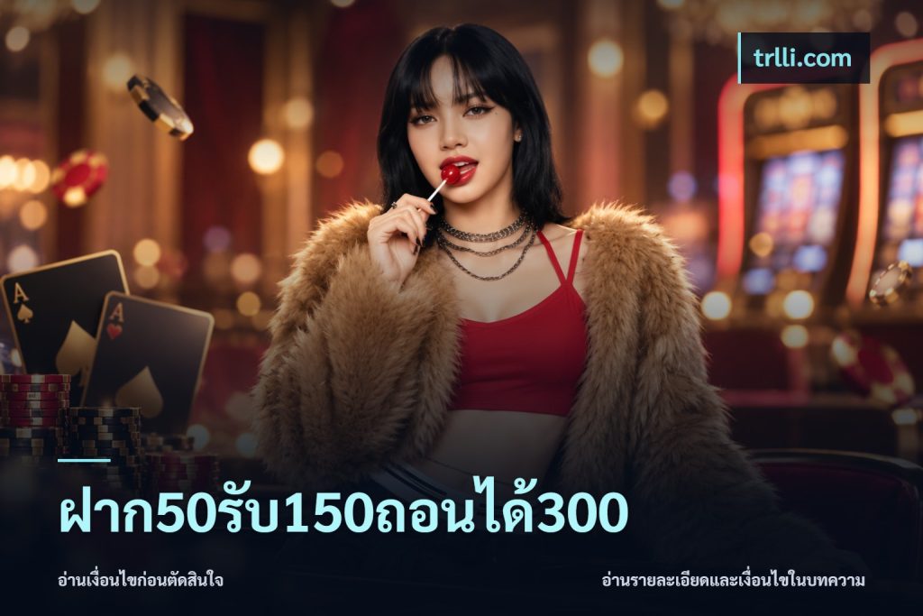 ฝาก50รับ150ถอนได้300