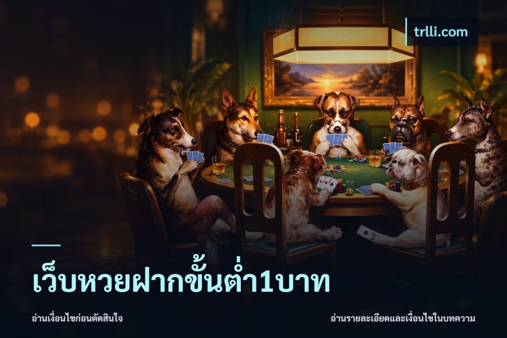 เว็บหวยฝากขั้นต่ำ1บาท