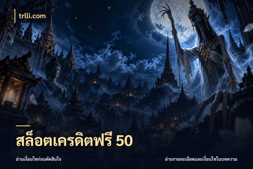 สล็อตเครดิตฟรี 50 สายโบนัสเลือกมุมเครดิตให้ตรงสไตล์ สไตล์ trlli.com