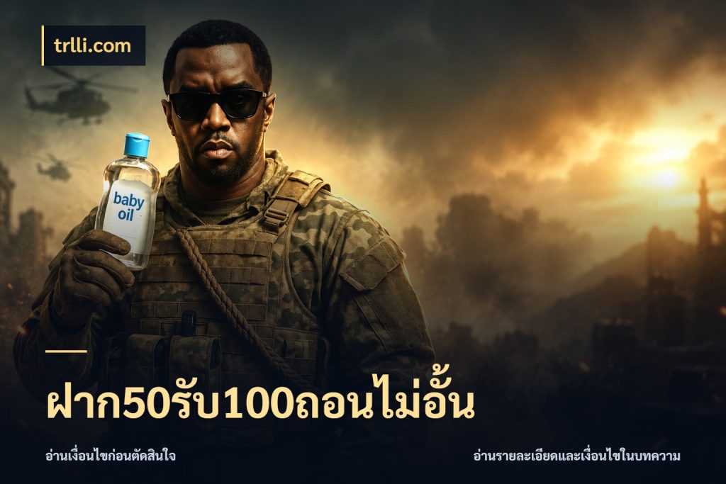 ฝาก50รับ100ถอนไม่อั้น เครดิตกับรูปแบบโปรที่ตรงใจ ในมุม trlli.com