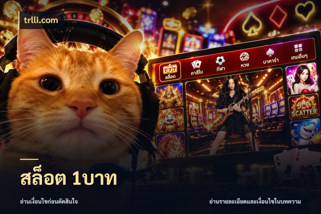 สล็อต 1บาท เปิดมุมยอดเริ่มต้นสำหรับคนชอบเกม สไตล์ trlli.com