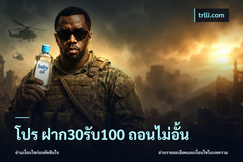 โปร ฝาก30รับ100 ถอนไม่อั้น