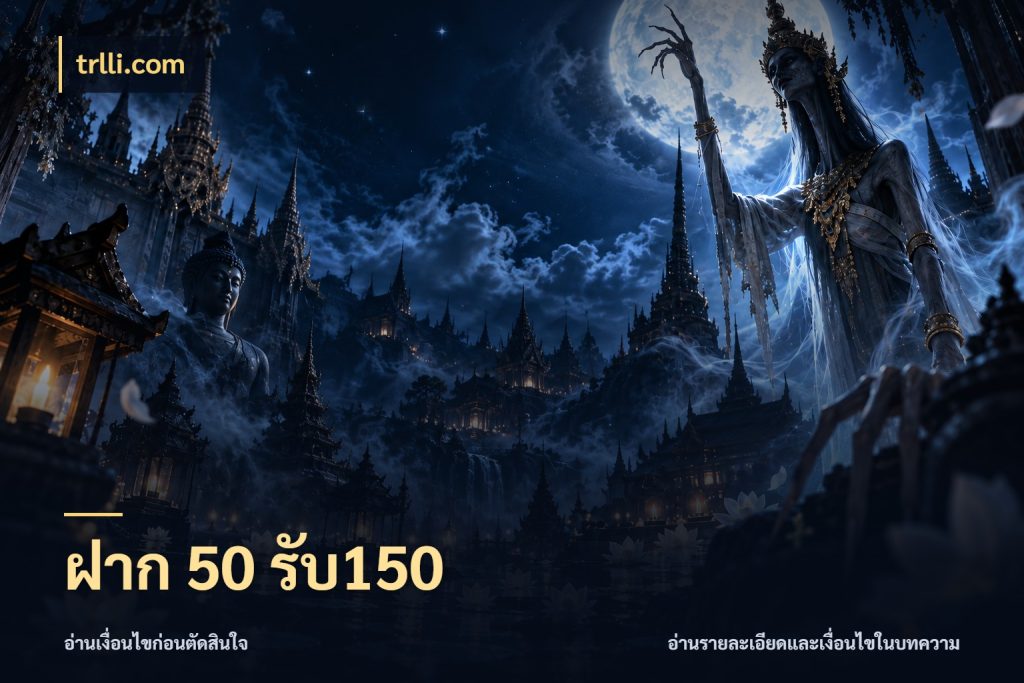 ฝาก 50 รับ150 trlli.com สายโบนัสเลือกจังหวะสนุกได้อย่างไร