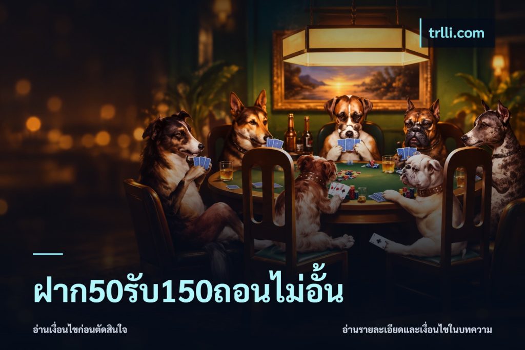 ฝาก50รับ150ถอนไม่อั้น