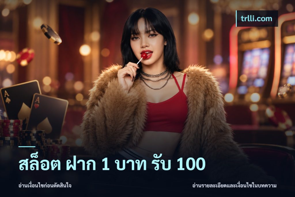 สล็อต ฝาก 1 บาท รับ 100