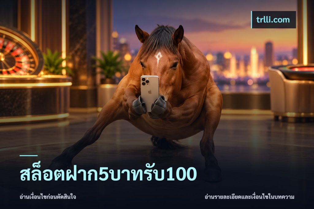 สล็อตฝาก5บาทรับ100