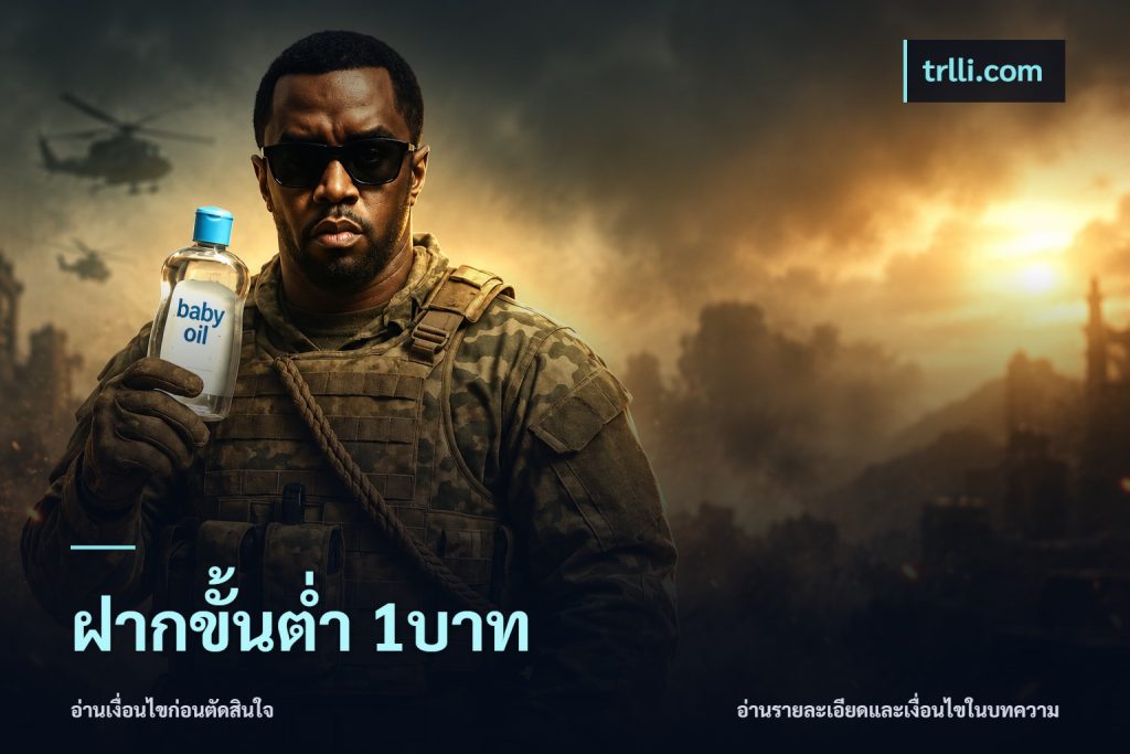 ฝากขั้นต่ำ 1บาท