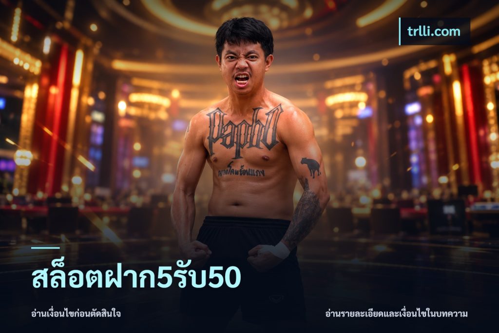 สล็อตฝาก5รับ50