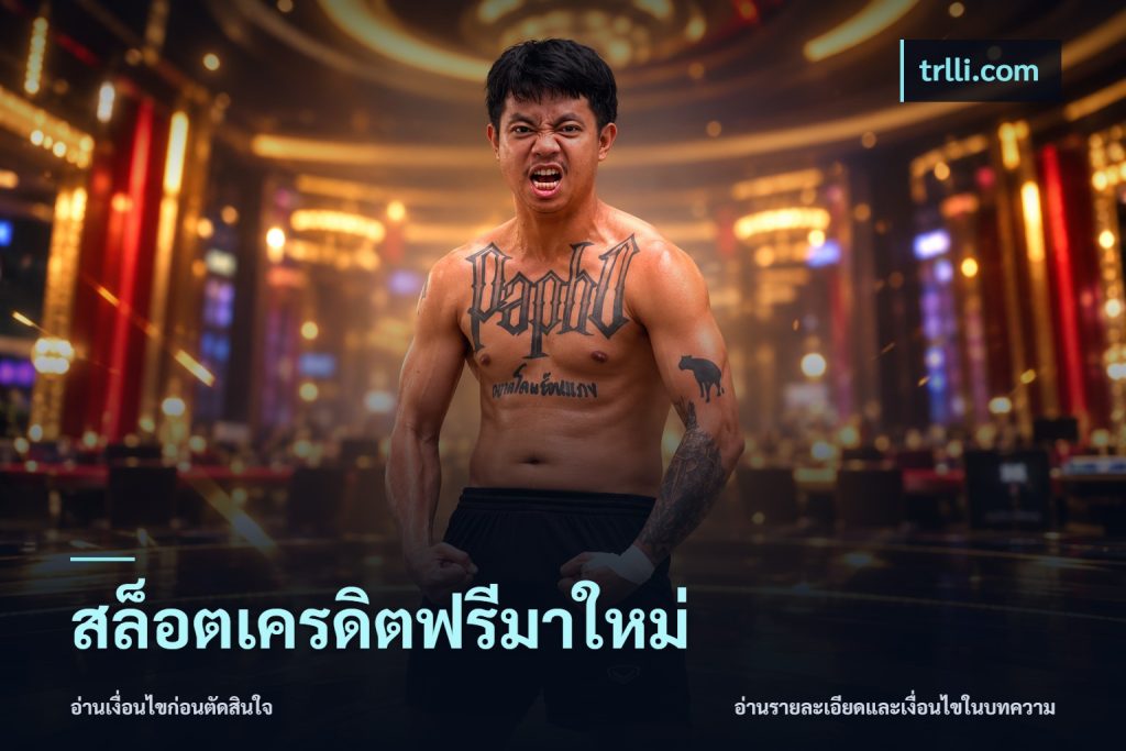 สล็อตเครดิตฟรีมาใหม่