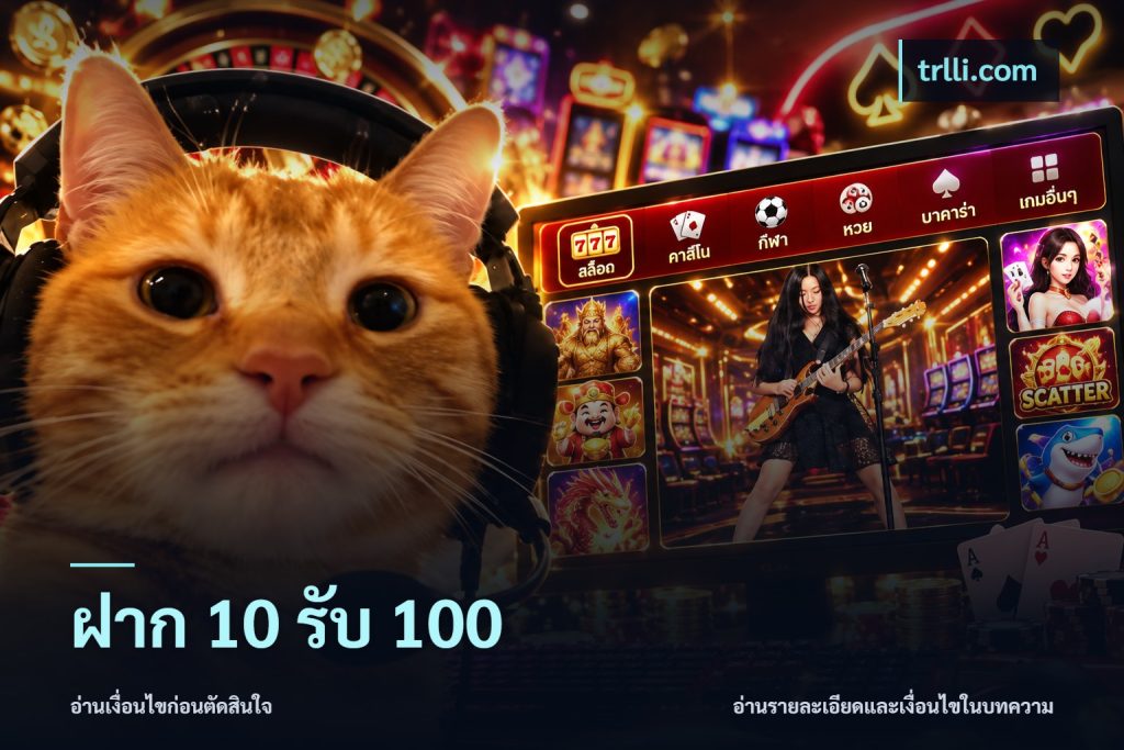 ฝาก 10 รับ 100