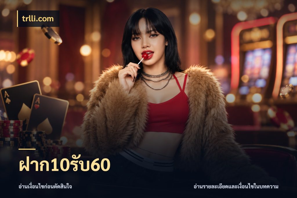 ฝาก10รับ60 trlli.com โปรกับเกมที่ชอบเลือกให้ตรงสไตล์